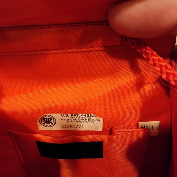 Y & S Original Red Trapeze Bag - Picture 5 of 5